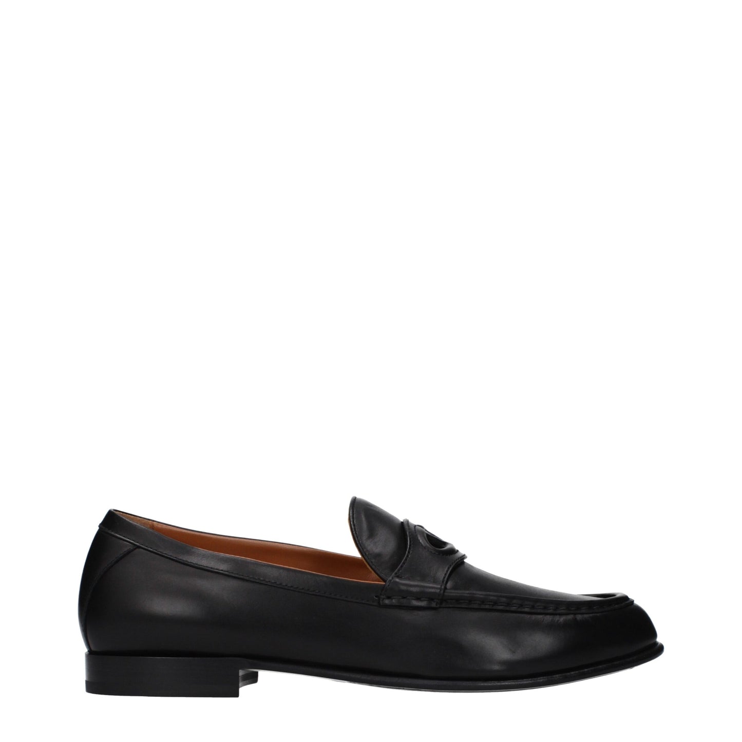 Mocassini slip-on in pelle nera Valentino Garavani