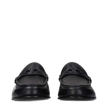 Mocassini slip-on in pelle nera Valentino Garavani