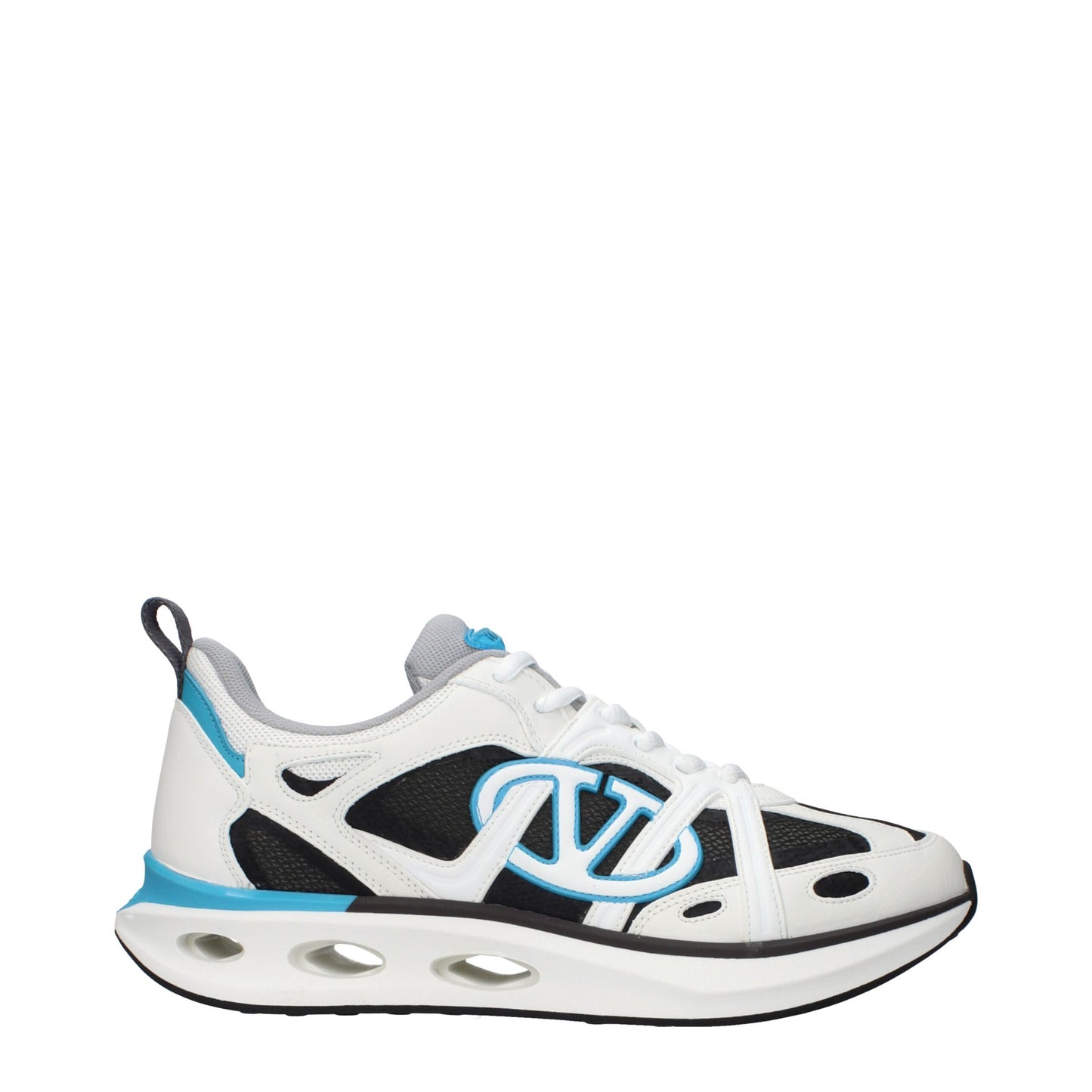 Baskets de sport blanches en tissu Valentino Garavani