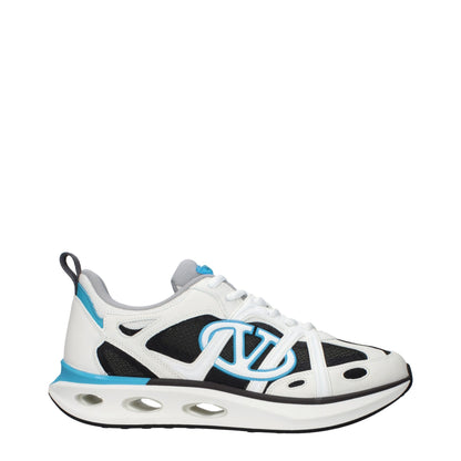 Baskets de sport blanches en tissu Valentino Garavani