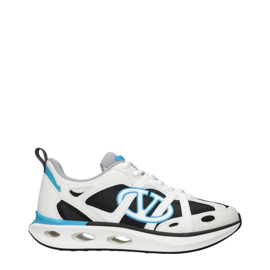 Sneakers sportive in tessuto bianco Valentino Garavani