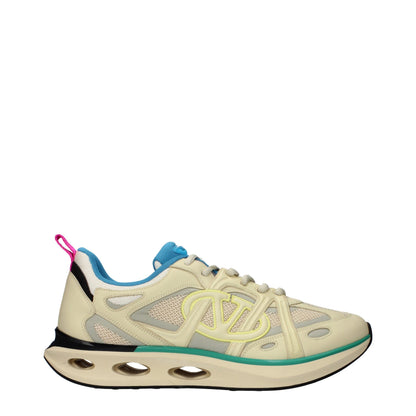 Sneakers sportive Valentino Garavani in tessuto beige