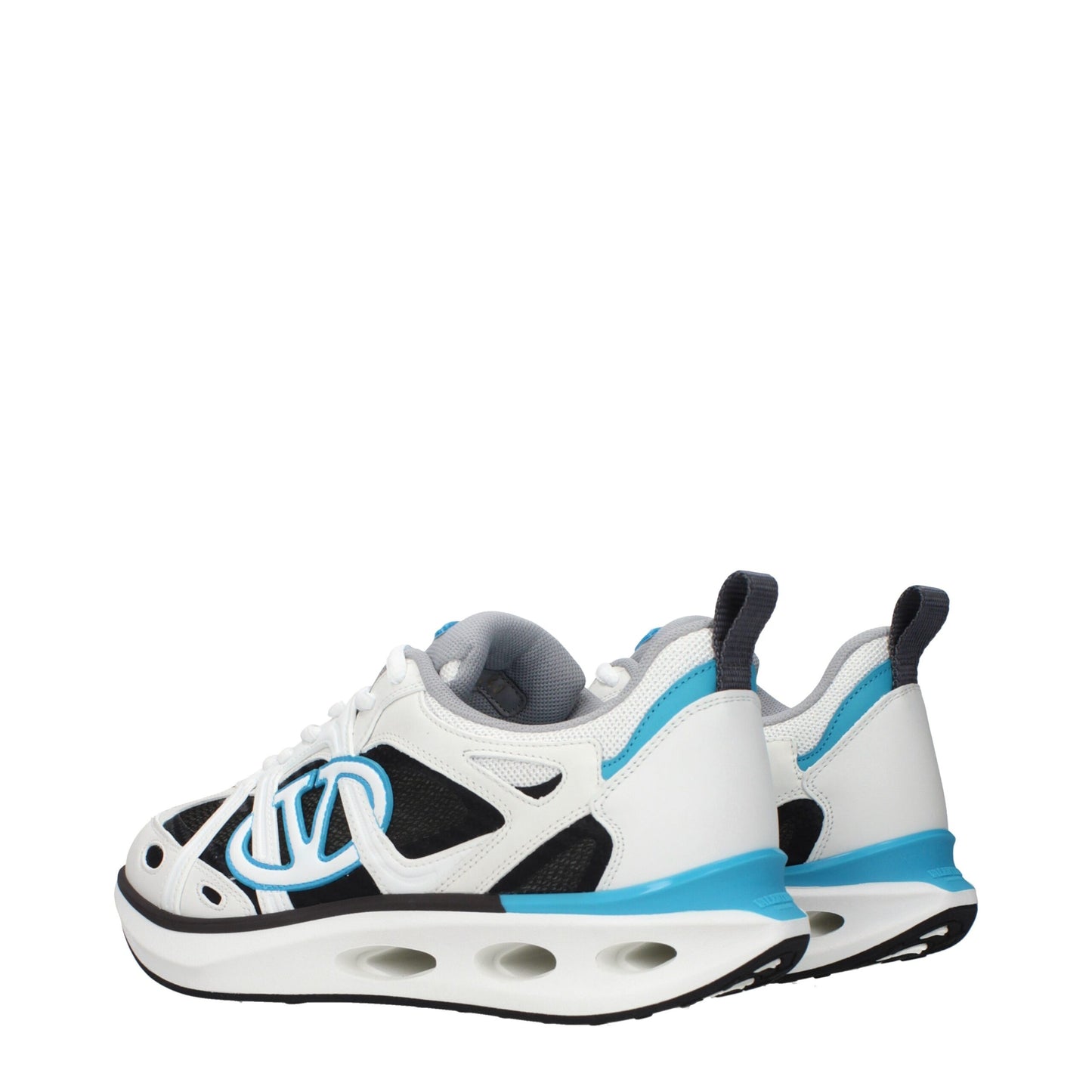 Baskets de sport blanches en tissu Valentino Garavani