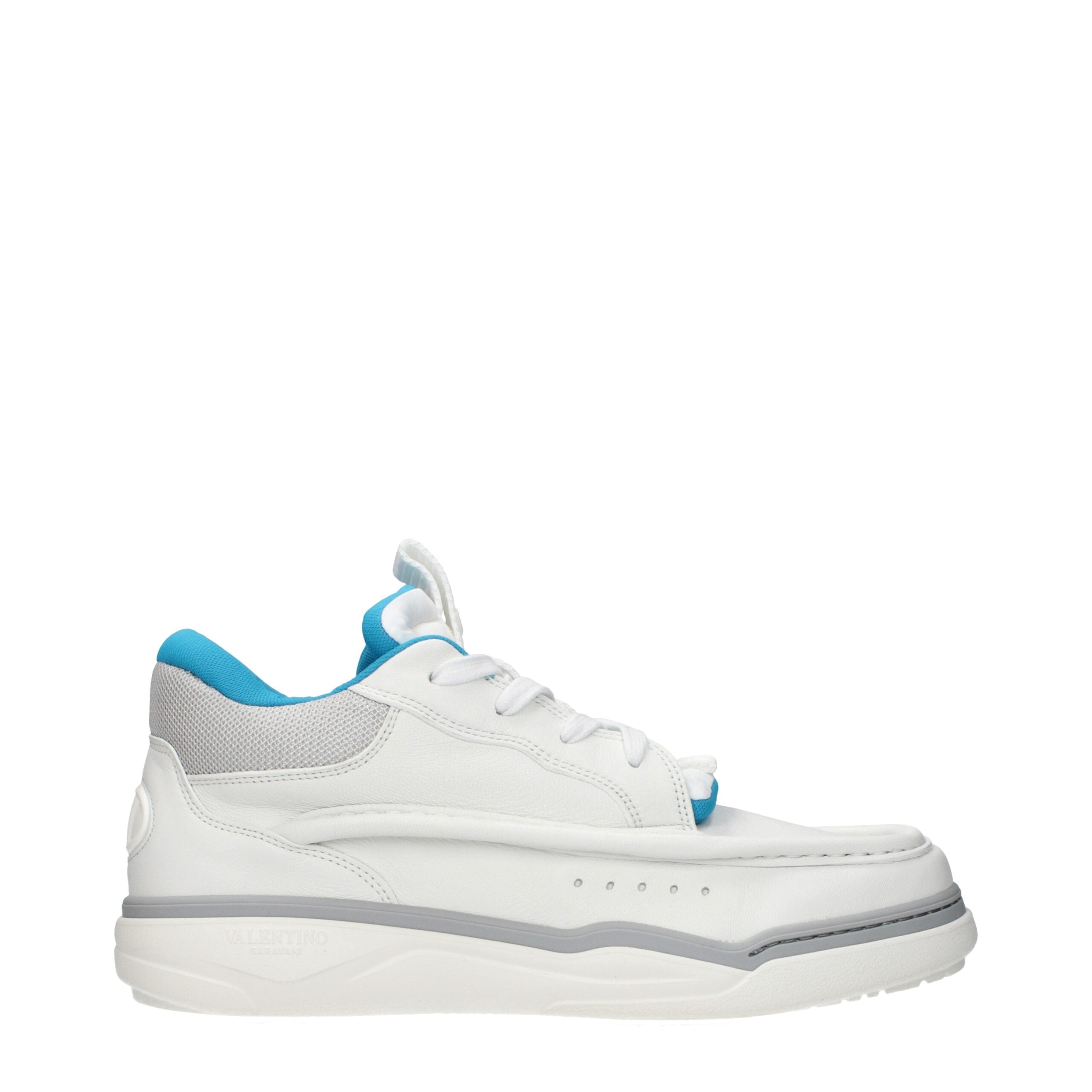 Baskets basses en cuir blanc Valentino Garavani