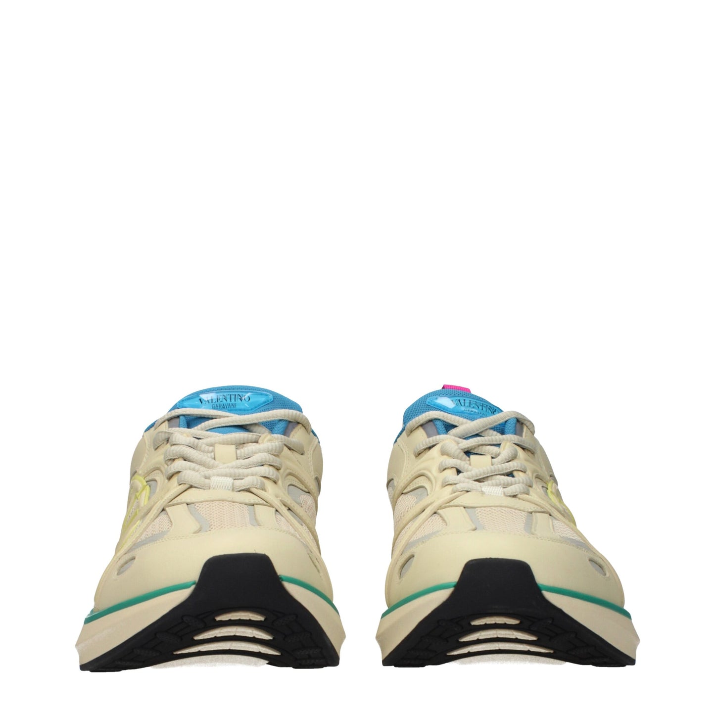Sneakers sportive Valentino Garavani in tessuto beige