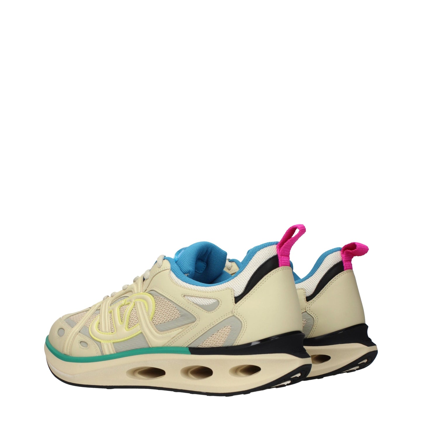 Sneakers sportive Valentino Garavani in tessuto beige