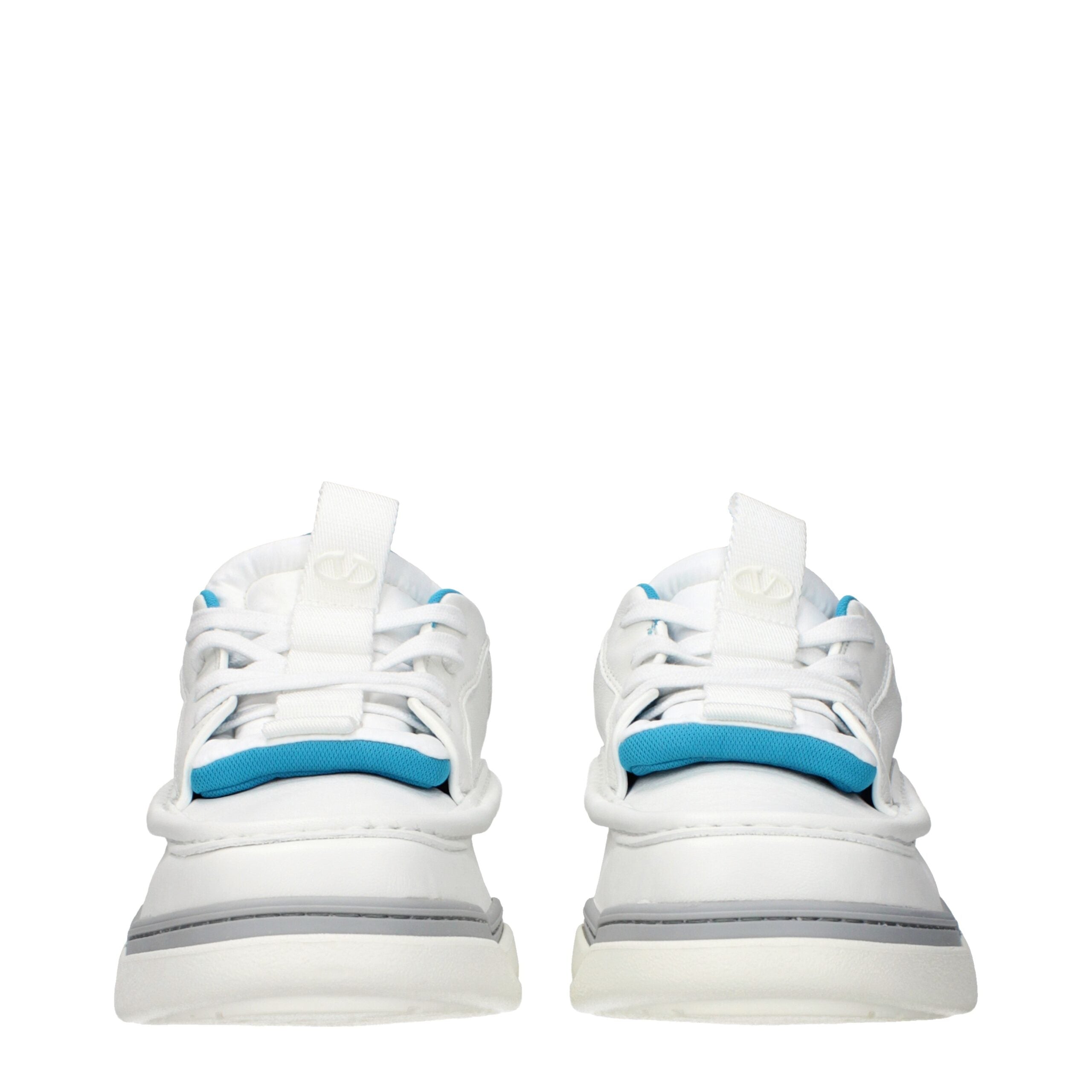 Baskets basses en cuir blanc Valentino Garavani