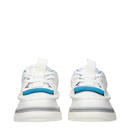Sneakers basse in pelle bianca Valentino Garavani