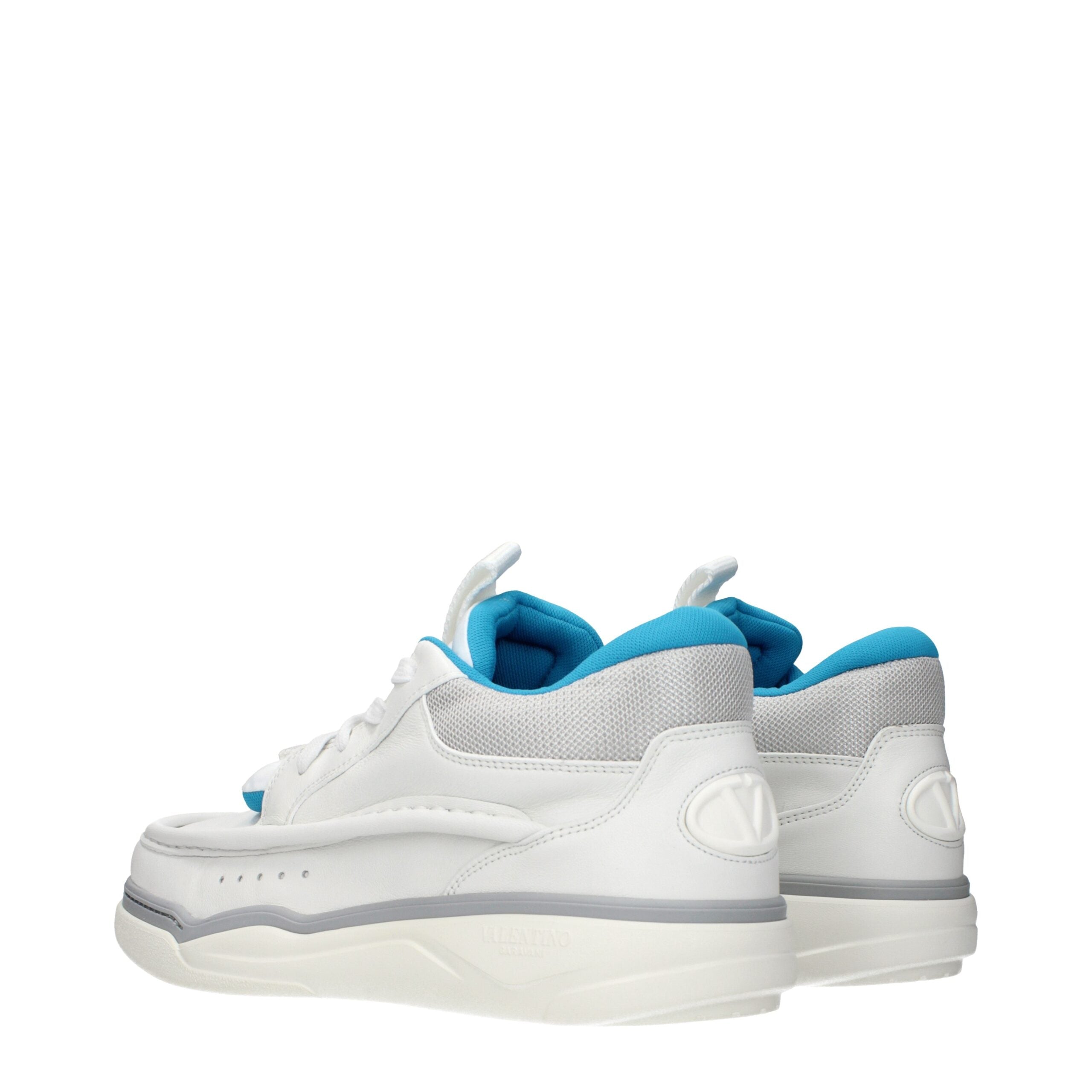 Baskets basses en cuir blanc Valentino Garavani