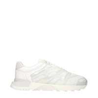 Sneakers sportive in tessuto bianco Maison Margiela