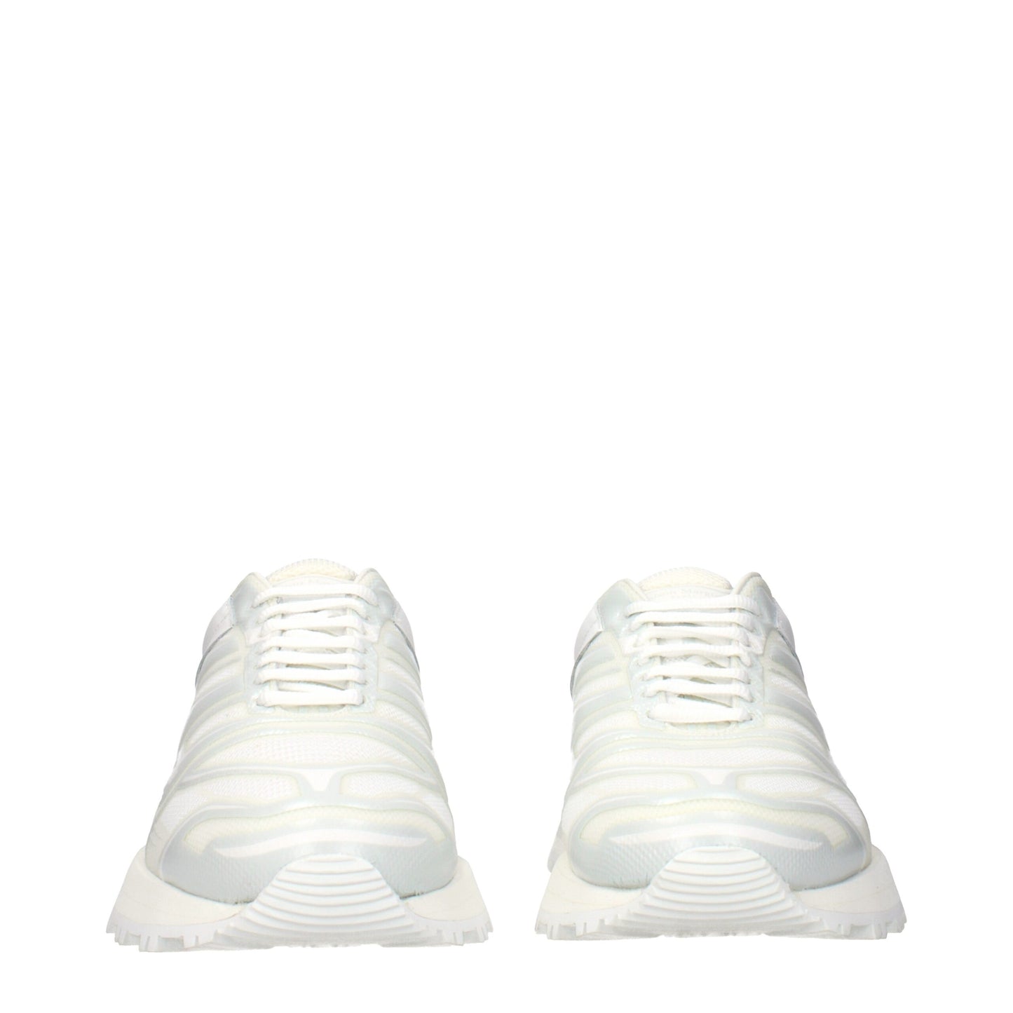 Sneakers sportive in tessuto bianco Maison Margiela