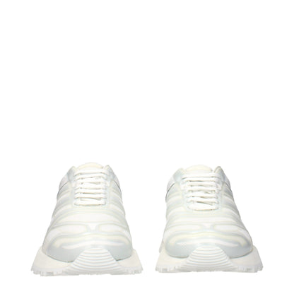 Sneakers sportive in tessuto bianco Maison Margiela