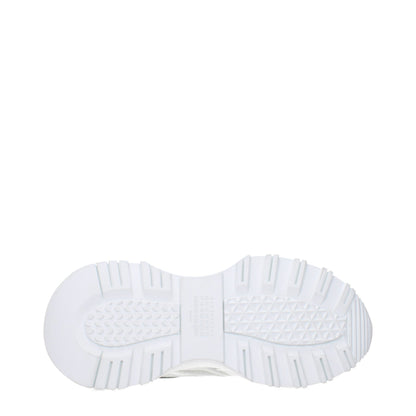 Sneakers sportive in tessuto bianco Maison Margiela