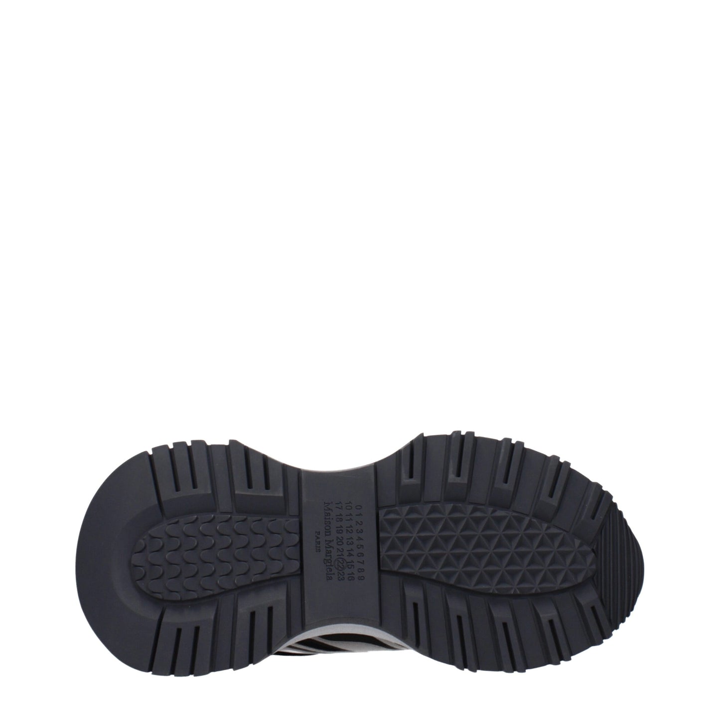 Sneakers sportive in tessuto nero Maison Margiela
