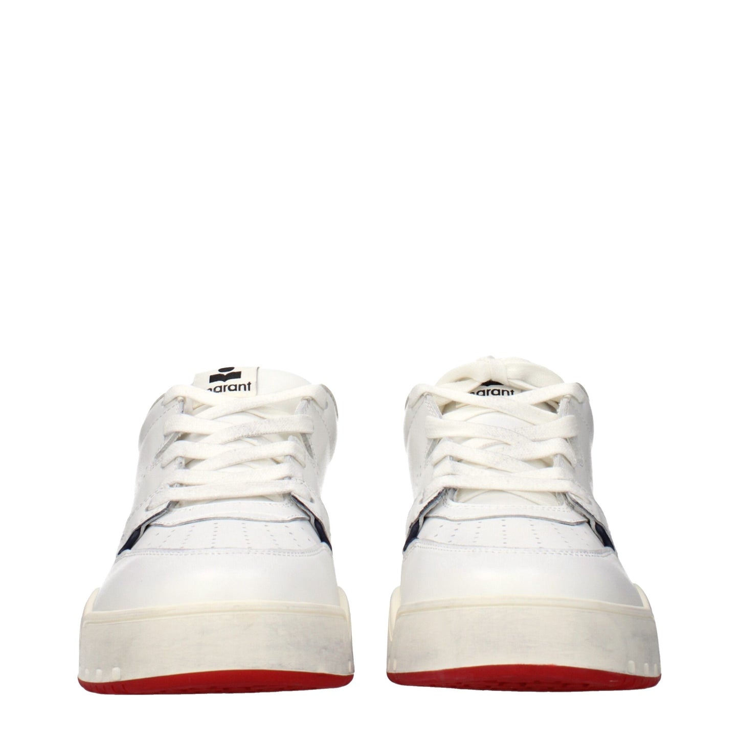 Sneakers basse in pelle bianca Isabel Marant