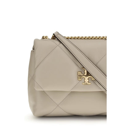 Tory Burch Beige Lamb Ovis Aries Aries Shoulder Bag