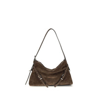 Borsa a mano Givenchy Bos Taurus in pelle di vitello marrone