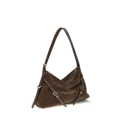 Borsa a mano Givenchy Bos Taurus in pelle di vitello marrone