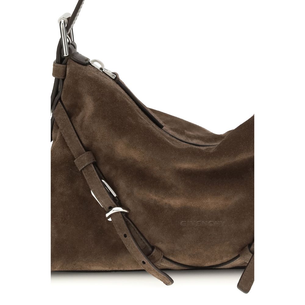Borsa a mano Givenchy Bos Taurus in pelle di vitello marrone