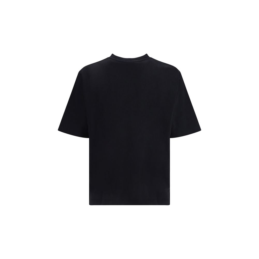 T-shirt nera in cotone Dsquared²