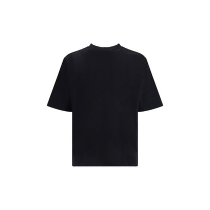 T-shirt nera in cotone Dsquared²
