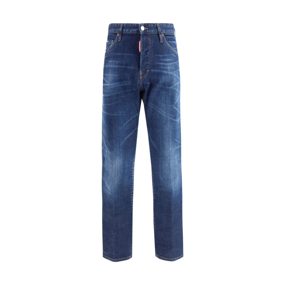 Jean slim en coton bleu Dsquared²