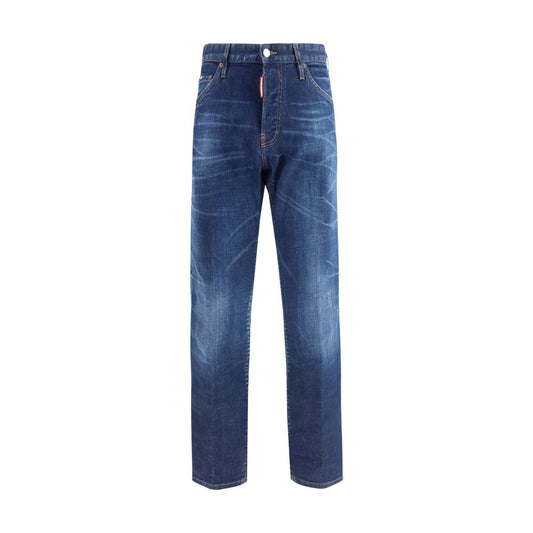 Jeans slim fit in cotone blu Dsquared²