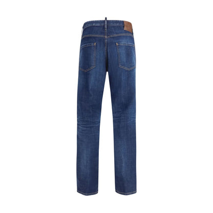 Jeans slim fit in cotone blu Dsquared²