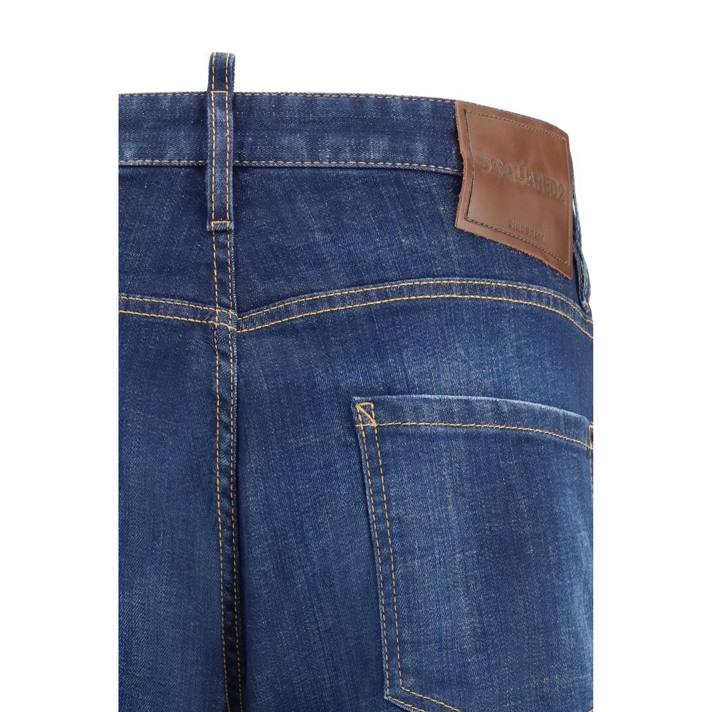 Jean slim en coton bleu Dsquared²