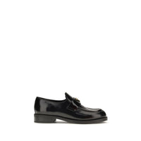 Mocassins Prada Bos Taurus en cuir de veau noir