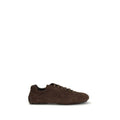 Baskets Prada en agneau marron Ovis Aries