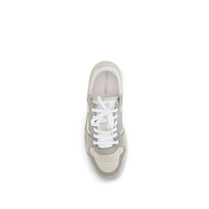 Baskets de sport Axel Arigato Bos Taurus en cuir de veau gris