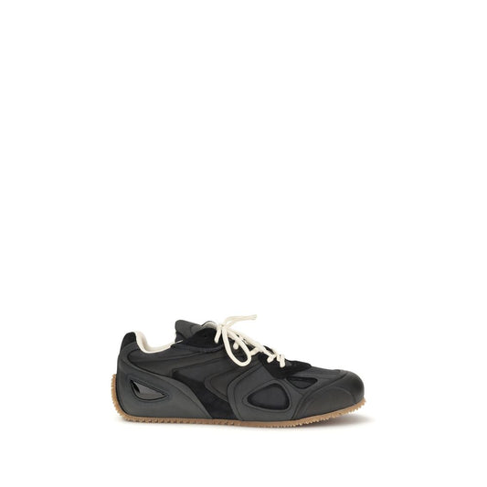 Sneakers basse Bos Taurus in pelle di vitello nera di Axel Arigato