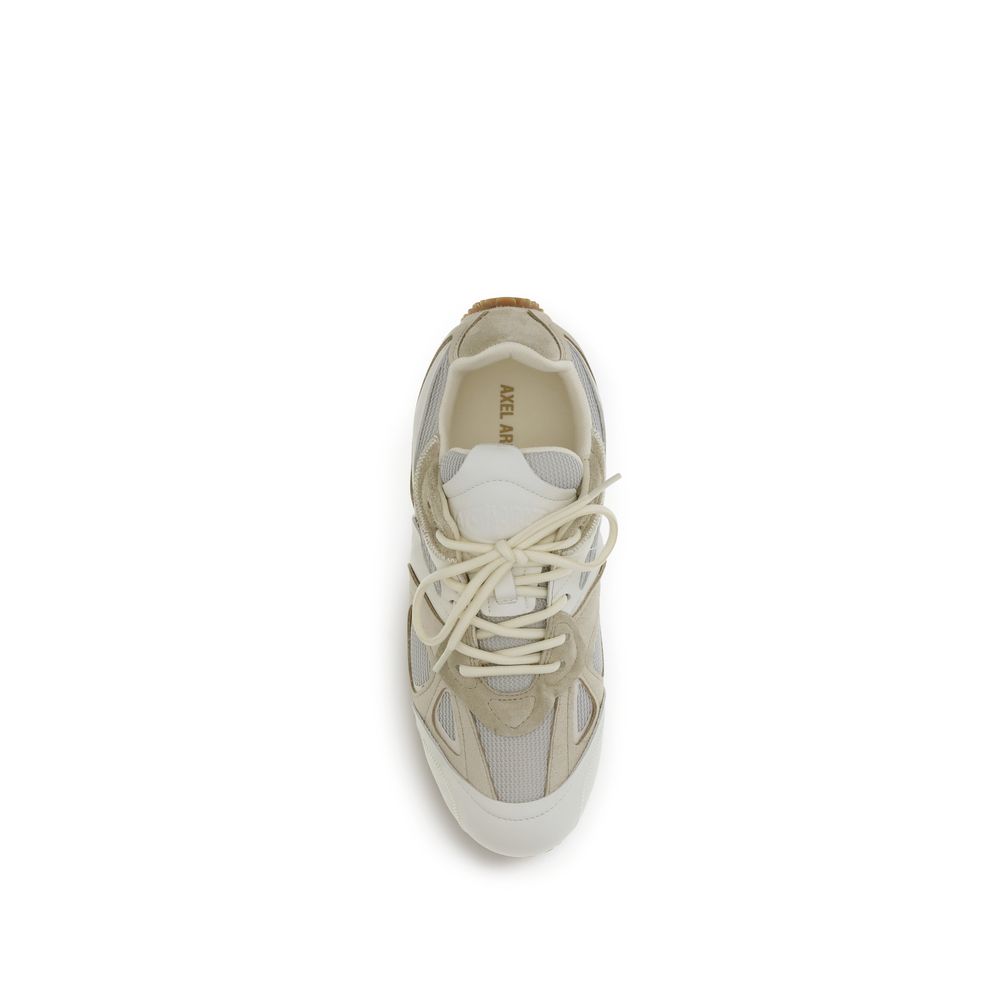 Baskets basses Axel Arigato Bos Taurus en cuir de veau beige