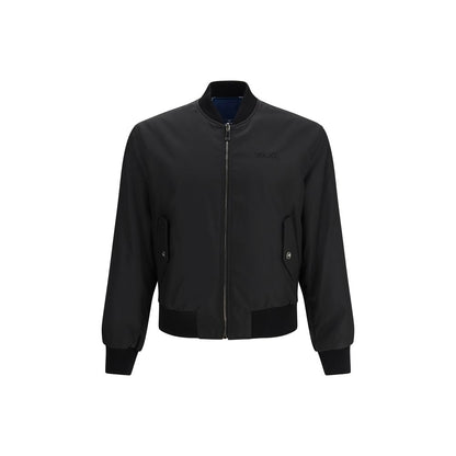 Bomber Versace in poliammide nero