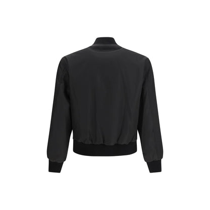 Bomber Versace in poliammide nero