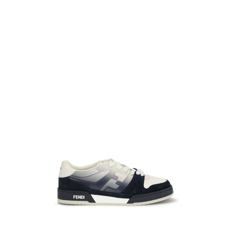 Baskets basses Fendi Bos Taurus en cuir de veau multicolore