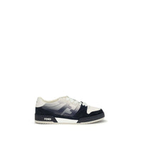Baskets basses Fendi Bos Taurus en cuir de veau multicolore