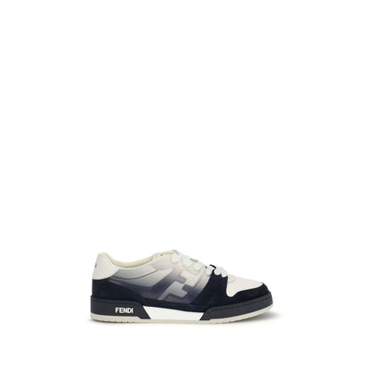 Baskets basses Fendi Bos Taurus en cuir de veau multicolore