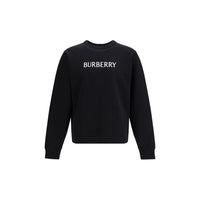 Felpa in cotone nero Burberry