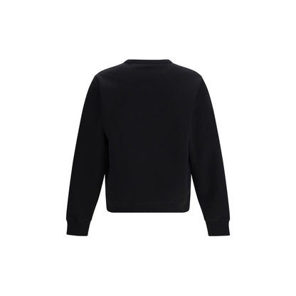 Felpa in cotone nero Burberry