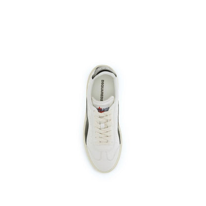 Baskets basses Dsquared² Bos Taurus en cuir de veau multicolore