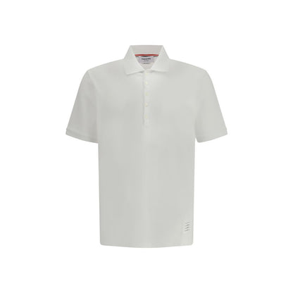 Polo Thom Browne in cotone bianco