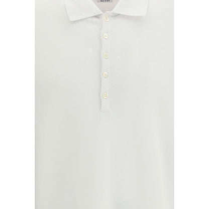 Polo Thom Browne in cotone bianco