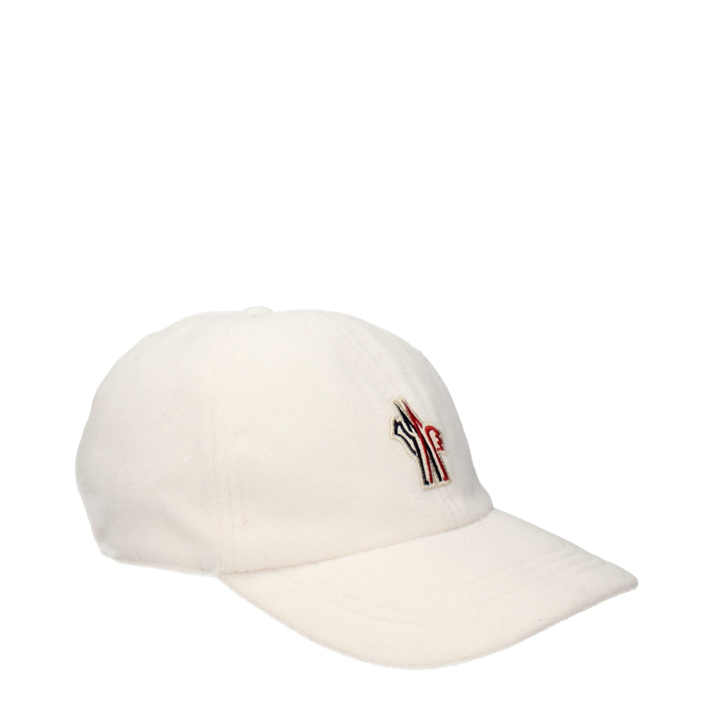 Cappellino Moncler in poliestere bianco (cappello da baseball)