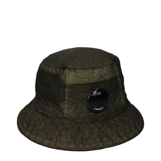 Cappello da pescatore in poliammide verde CP Company