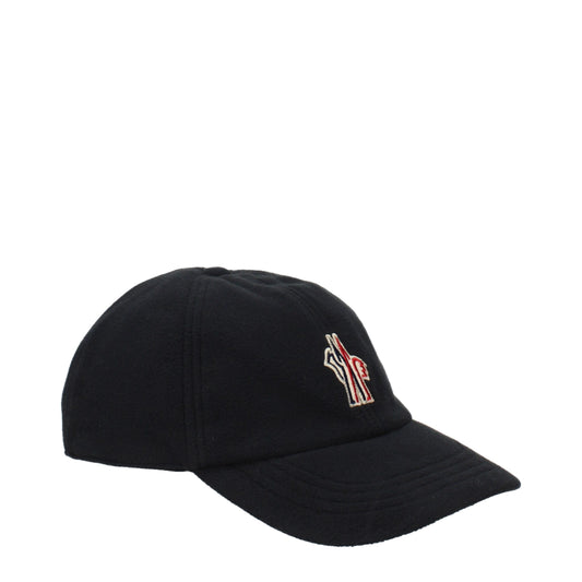 Moncler Berretto in poliestere nero (Cappello da baseball)