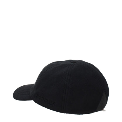 Moncler Berretto in poliestere nero (Cappello da baseball)