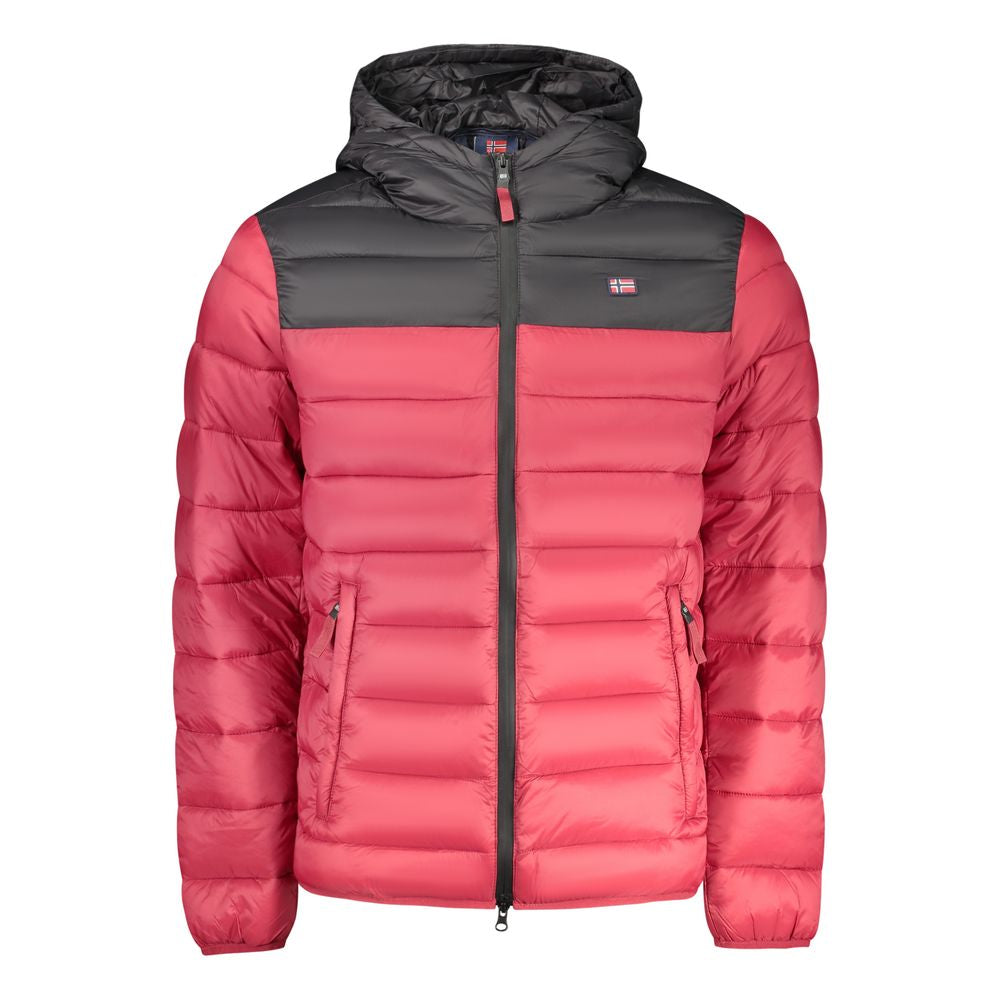 Norvège 1963 Veste homme en polyamide rouge