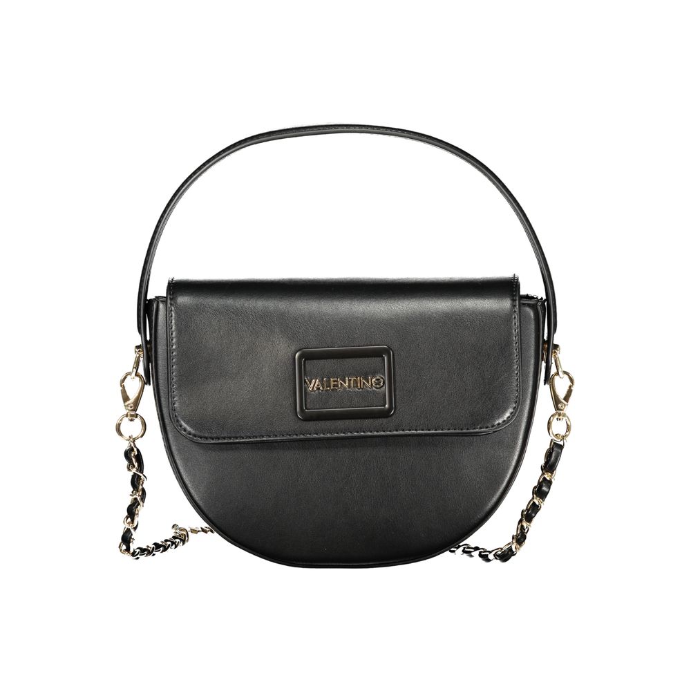 Borsa a mano da donna Mario Valentino in poliuretano nero